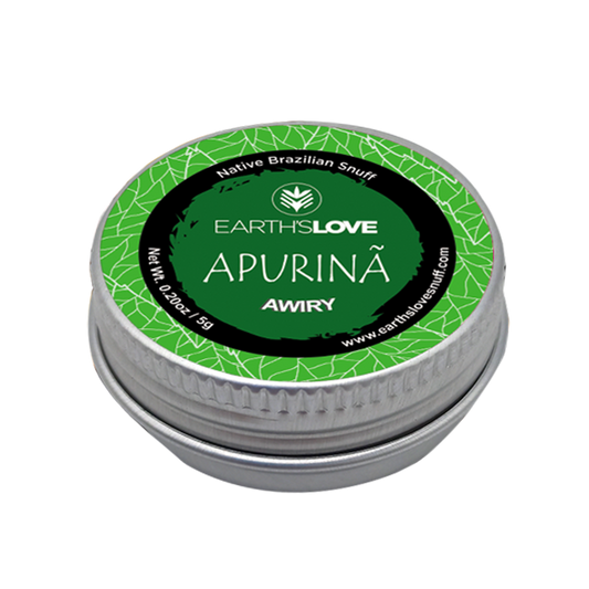 Apurinã Awiry Indigenous Herbal Blend Hapeh - Tobacco Free -  Earth's Love Snuff