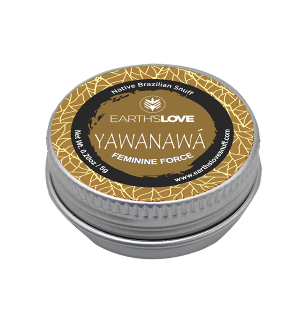 Força Feminina Yawanawa Indigenous Herbal Blend Hapeh -  Earth's Love Snuff