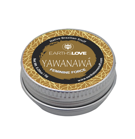 Força Feminina Yawanawa Indigenous Herbal Blend Hapeh -  Earth's Love Snuff